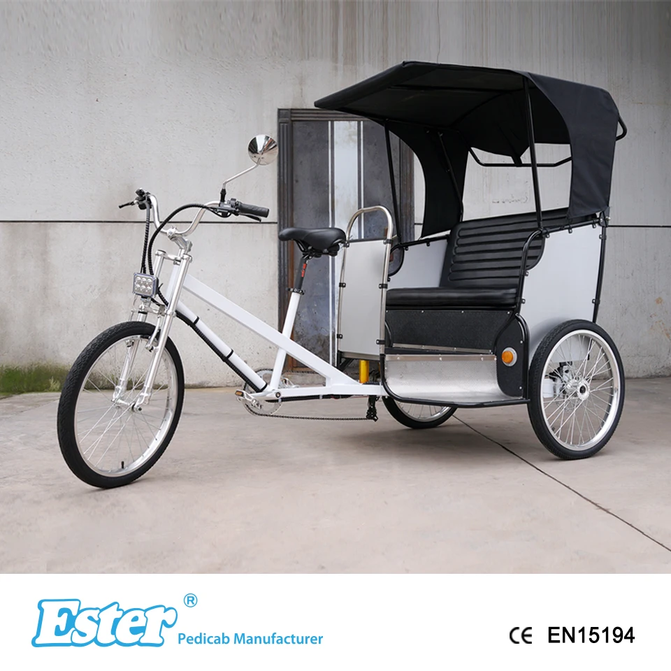 Passenger ESTER Rickshaw Price /Bike-Taxi/Pedicab Rickshaw with New Lines for Sale, adult tricycle bicycle