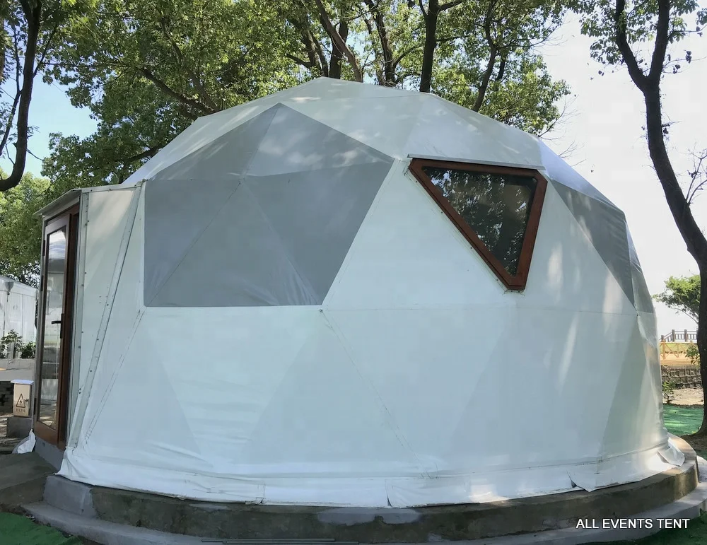 Transparent Or Custom Printed Special Geodesic Dome House