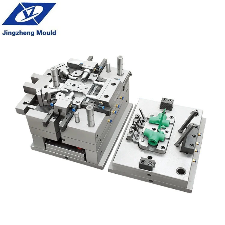 PPR pipe fitting mold plastic mould maker  with injection machine
