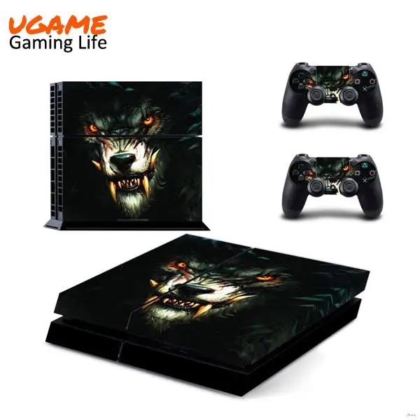 High quality decorative skin sticker for sony ps4 console controller