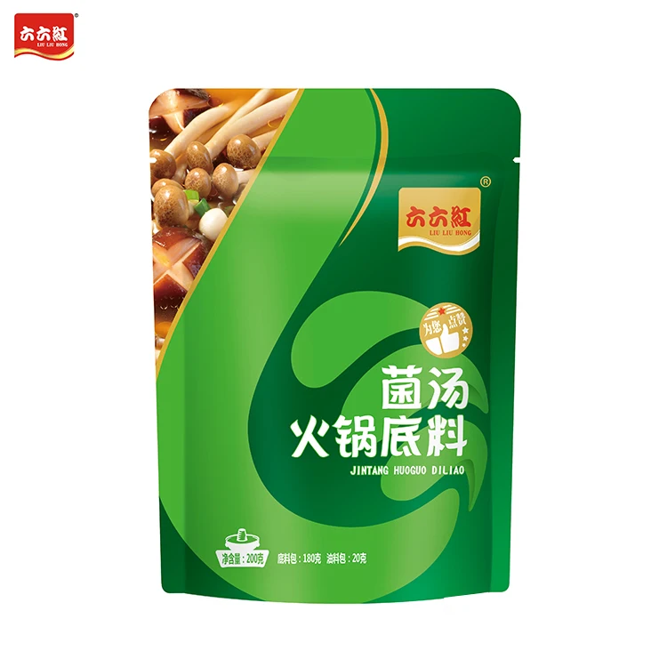 
Chinese Food Mushroom Food Grade Hot Pot Seasoning for Restaurant 