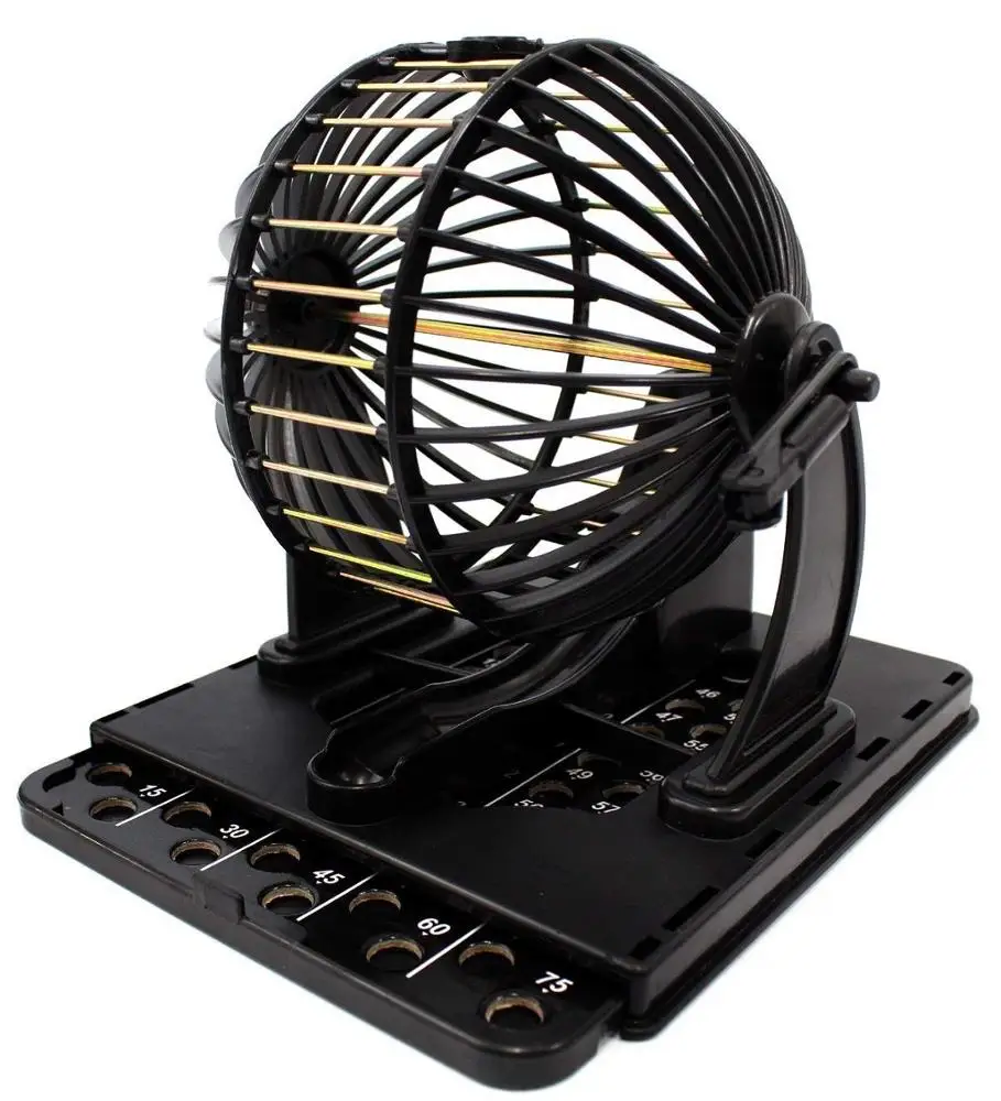 Bingo Machine Cage Game Set - Includes Balls for Classic Bingo Fun