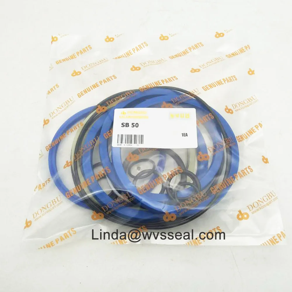 Breaker SB50 Hammer Seal Kit arm cylinder piston rod rings