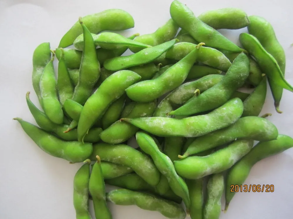 2017 Урожай Сои Замороженных Природа Зеленый Здорового Edamame