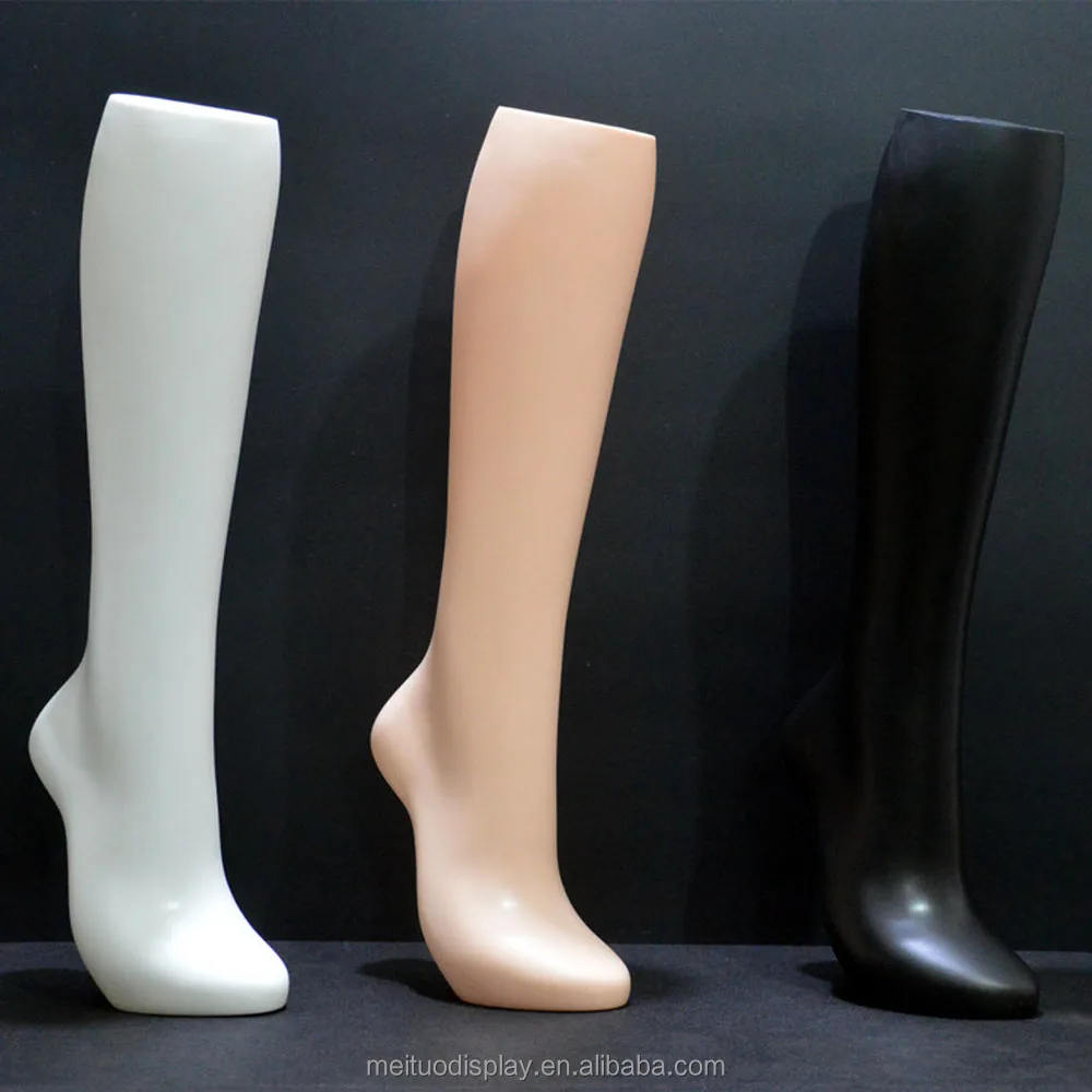 
PVC plastic foot form sock display mannequin 