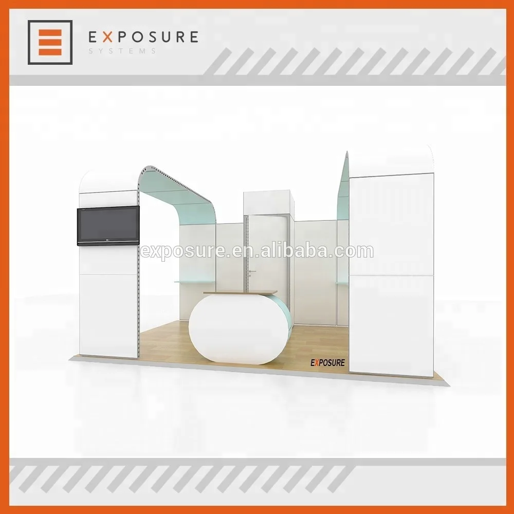 Exhibition stand 6x3, tradeshow booth, exhibition stall