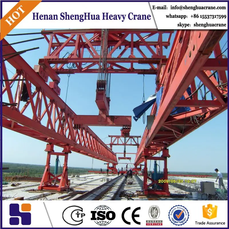 Хорошее качество пролет через 120 тонн двойной мостовой балочный кран