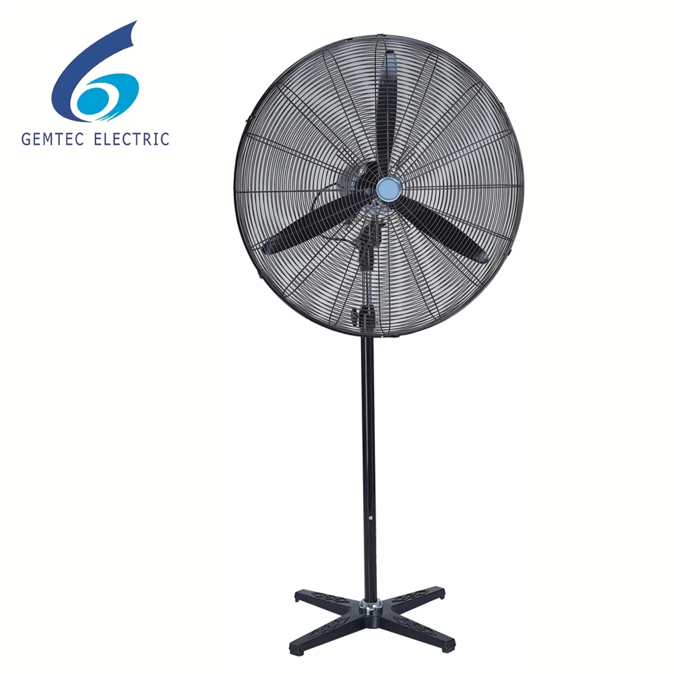 
20/24/26/30 inch CB CE certified Iron Gear box Aluminium blades Powerful Pedestal Industrial fan 