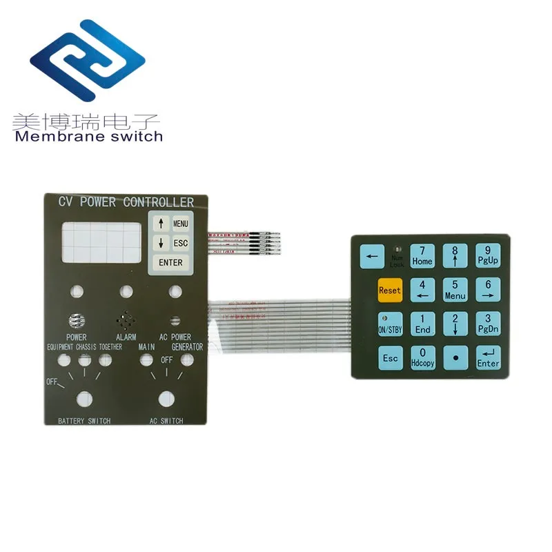 Calculator PET/PC tactile dome micro membrane keypad switch