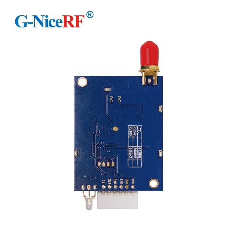 G-NiceRF Wireless Transceiver Module SV651 TTL/RS232/RS485 RF Transmitter and Receiver for Remote Control Telemetry