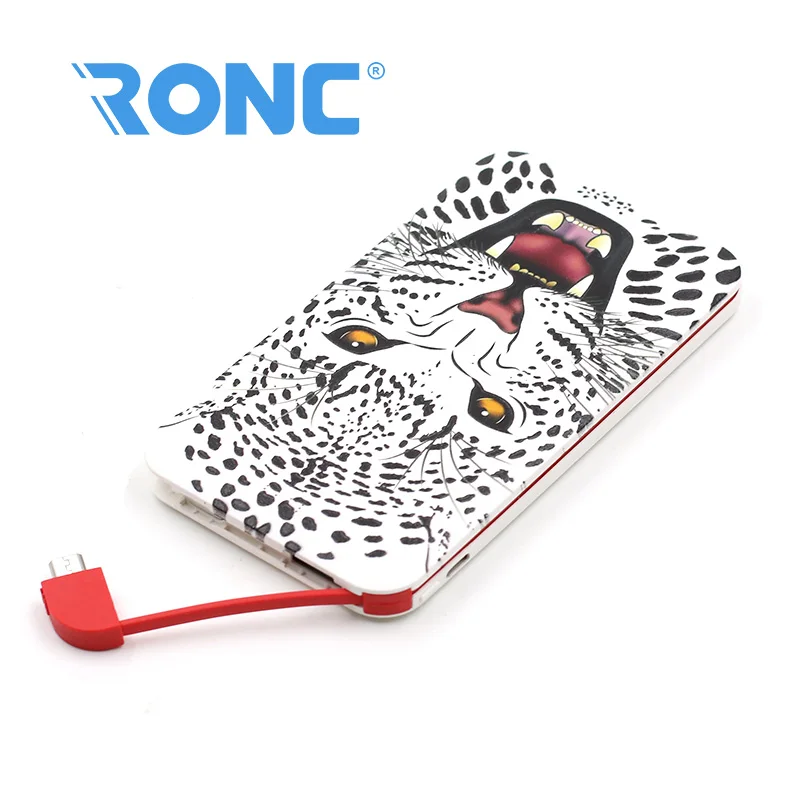 Лучшие зарядное устройство мобильного телефона Ультратонкий рекламных Power Bank 5500 мАч