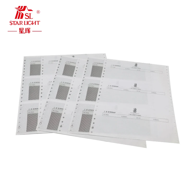 
Best color recording carbonless chart paper NCR 