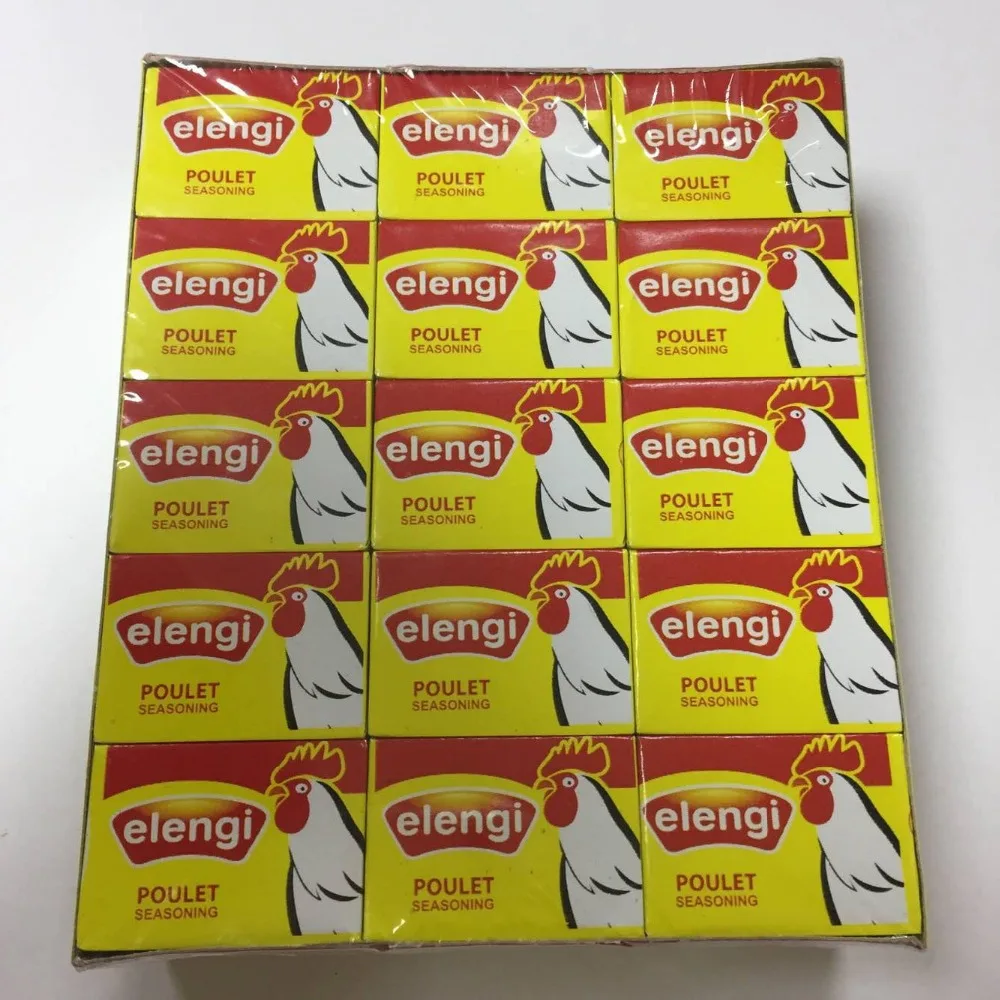 factory supply china chicken seasoning 10g halal meat seasoning africans seasoning cube