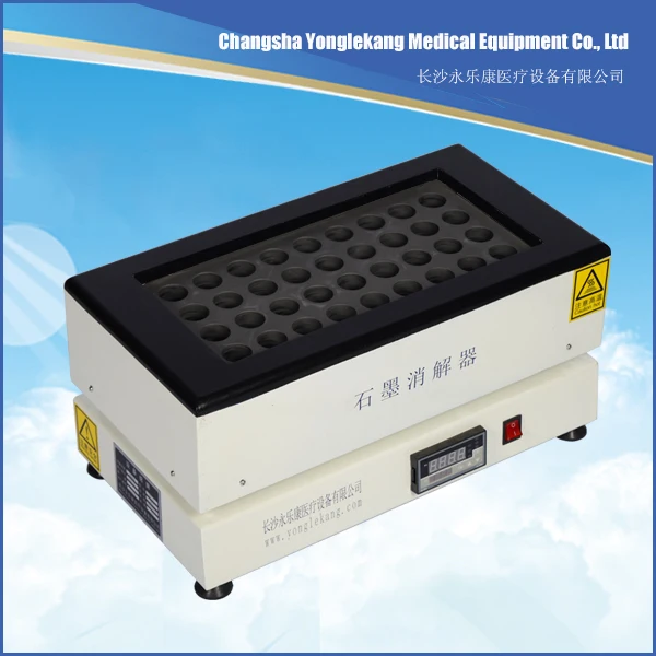 Laboratory Acid Resistant High Precision Graphite Block Digester with Holes for test Tube