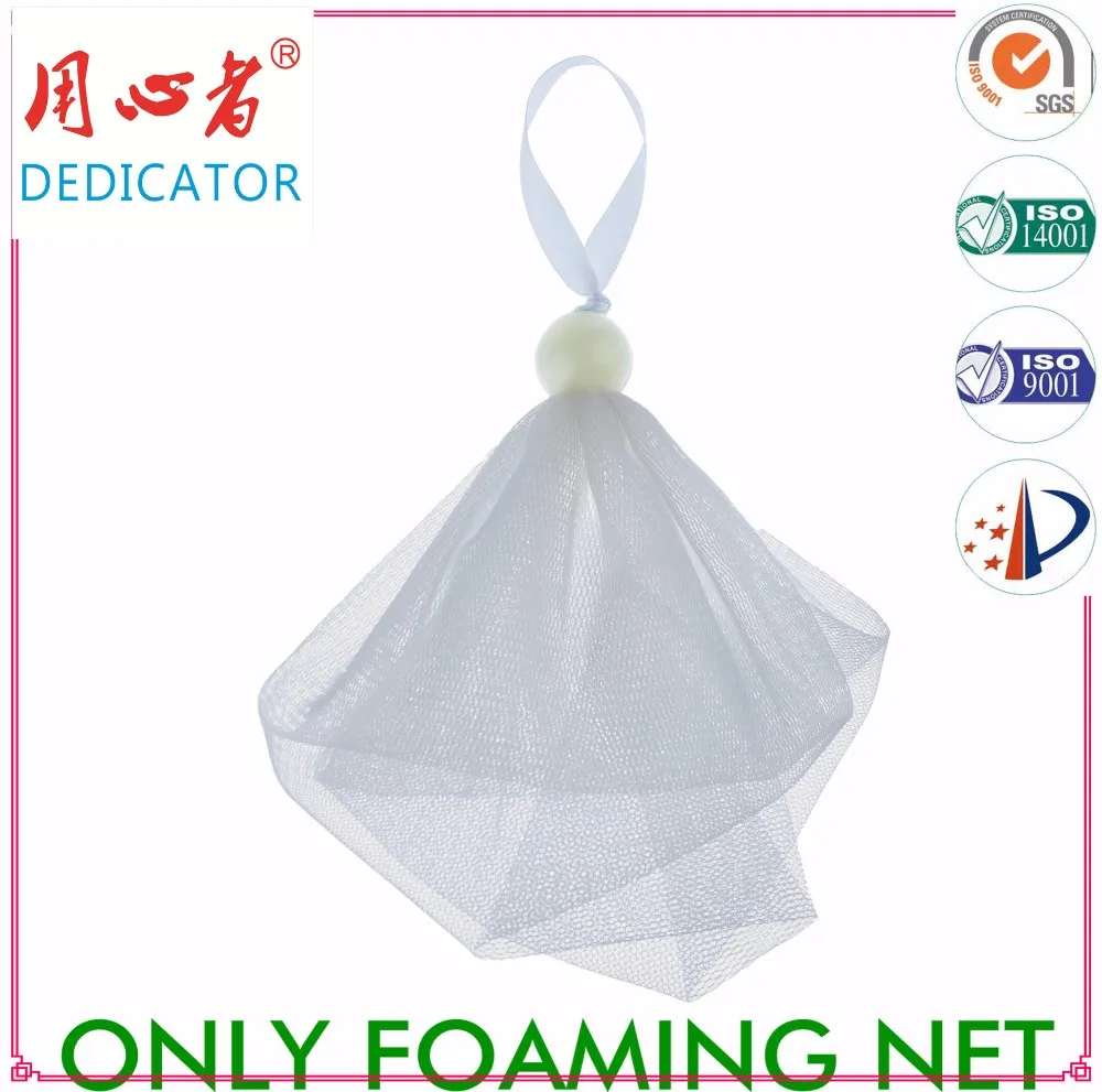 Foam net Facial cleanser  plastic net bag mesh B14