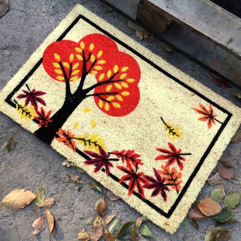 Cocos Cocoa 100% Natural Plain Door Mat Coir