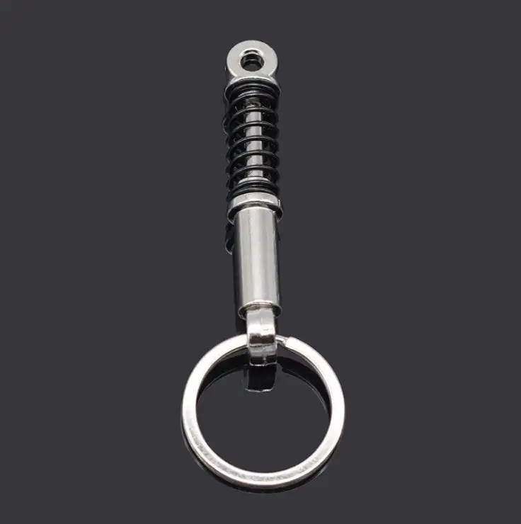 Car Auto Coil over Spring Shock Absorber Keychain for AMg BMW car styling