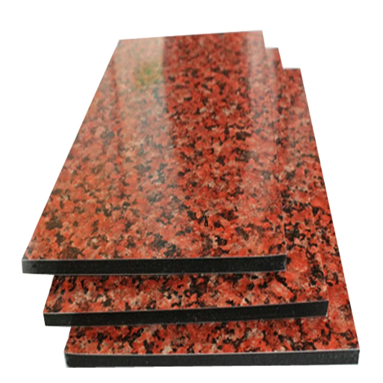 Marble Granite Stone Texture Pvdf Finish Alucobonde Aluminum Composite Panel