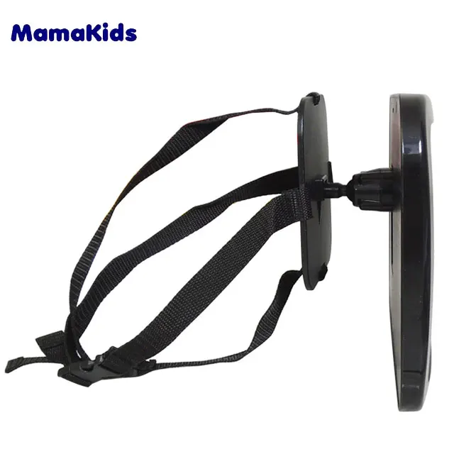 Acrylic baby car seat mirror for back seat strapped