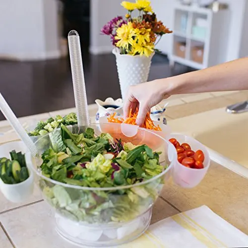 New Style Serving Cold Salad Bowl Clear Salad Bowl On Ice