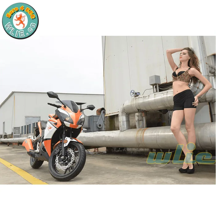Best selling product 4-stroke scooter crossover motorcycle 125cc racing R7 R15 (Euro 4)