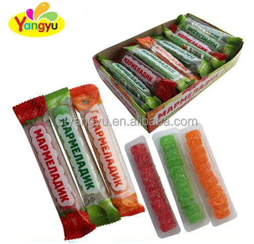 Fruity Round Gummy  Candy Colorful Soft Candy