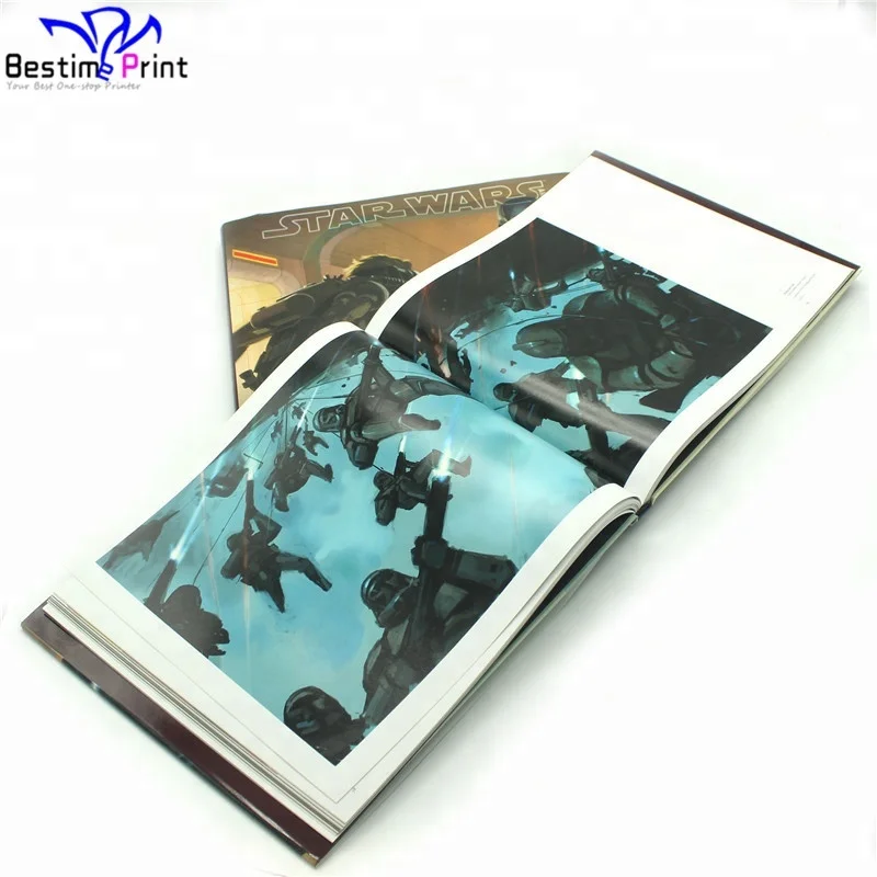 Beautiful Full Color Printing Hard Cover Artbook