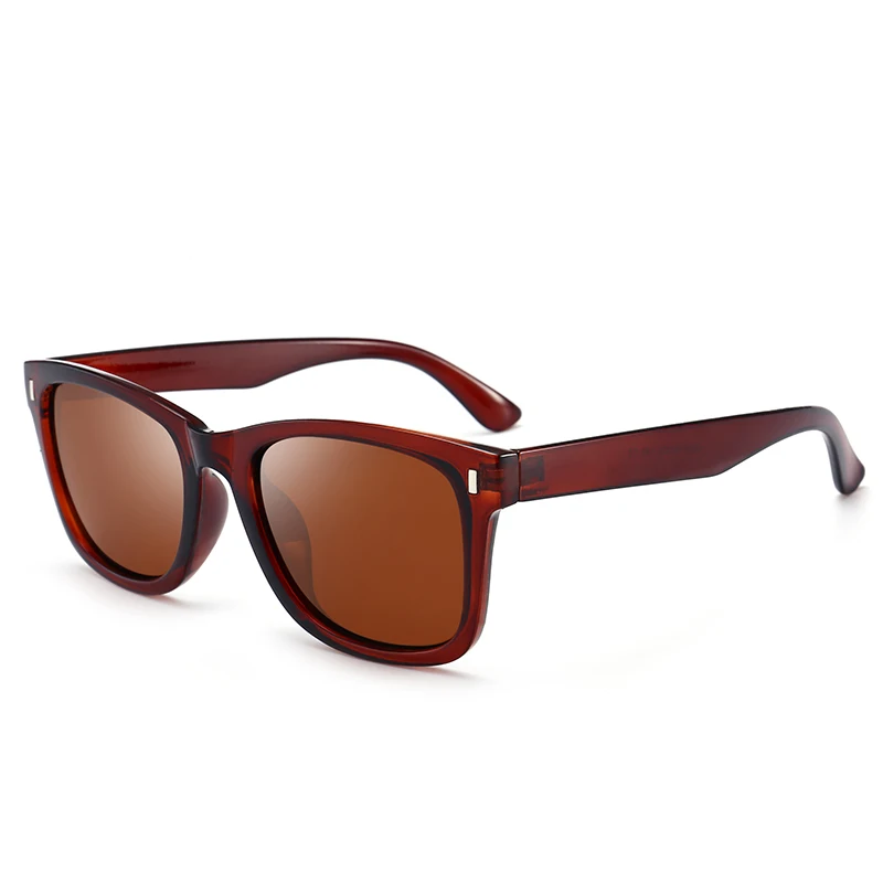 
Wholesale brand designer yellow night vision polarized sun glasses custom shades good quality men polarized sunglasses 