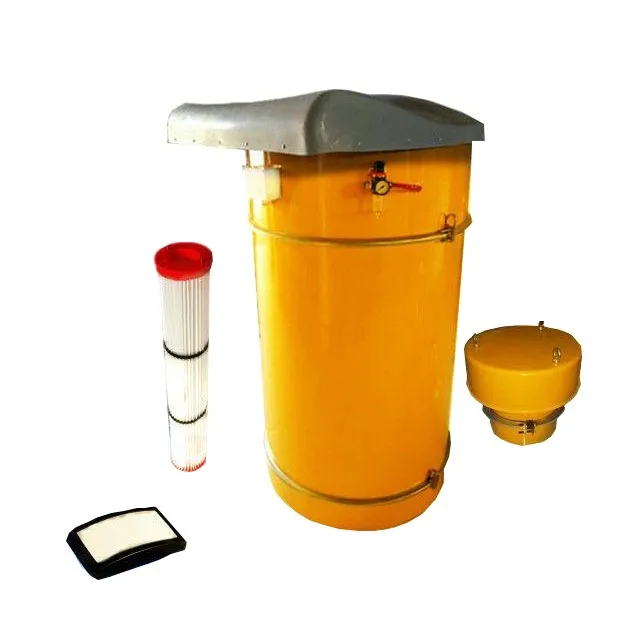 Industrial baghouse cement silo top dust collector