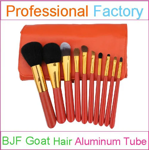 
10pcs professional makeup set with perfect makeup brushes 