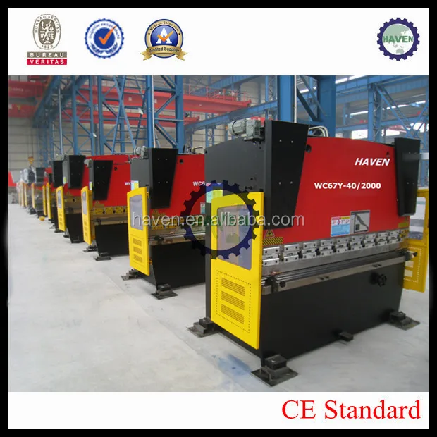 WC67Y-40/2000 гидравлический пресс-тормоз