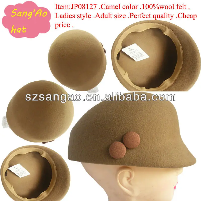 Customized fashion women fedora hat with funy