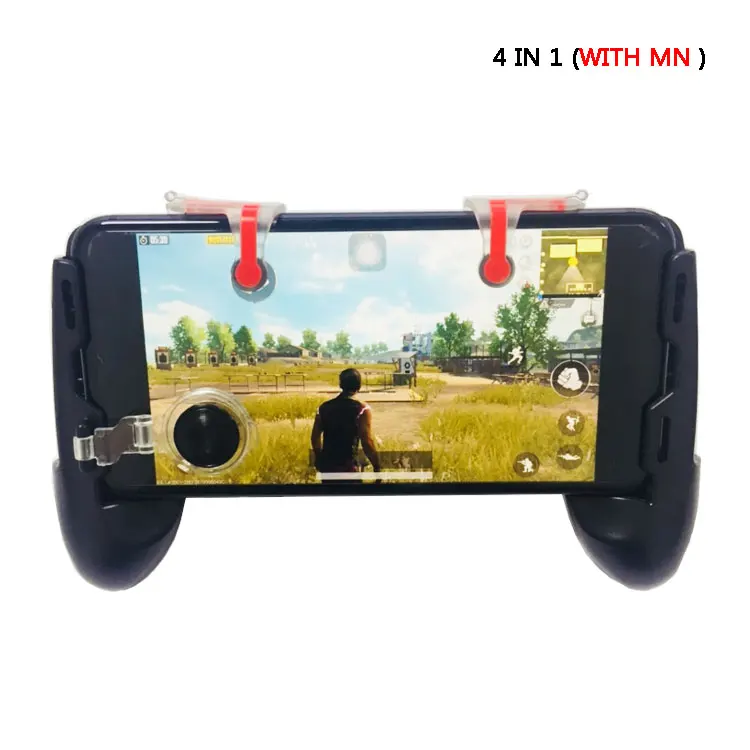 
Chinese manufacture phone trigger 4 in 1 gamepad with MN fire key hot sale in the world 