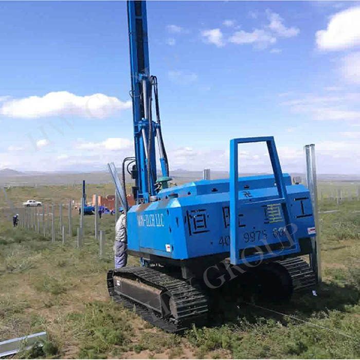 6M Hydraulic Static Pile Driver/Concrete Pile Driving Machine/Mini Pile Driver