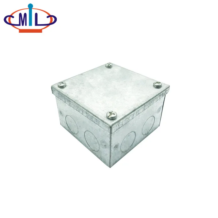 
Фитинги для труб, Металлическая стальная адаптируемая распределительная коробка 