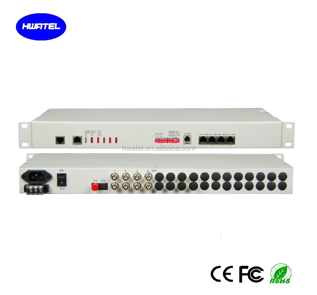 4 E1 PDH Fiber Optical Multiplexer fiber optical equipment fiberhome IBAS