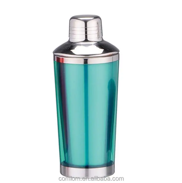 CCL1Z-AJW35B Comlom 350ml Double-Wall Barware Styles Classic Stainless Steel 3-Piece Martini and Cocktail Shaker set