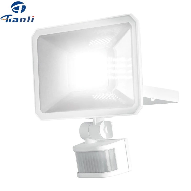 
Adjustable Twilight Sensor and Pivoting Motion Detector Lux 24W Outdoor Spotlight,LED Floodlight 