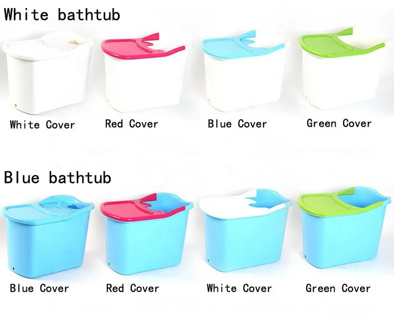 2020 New Mini Plastic bath tub PP portable bathtub for adult