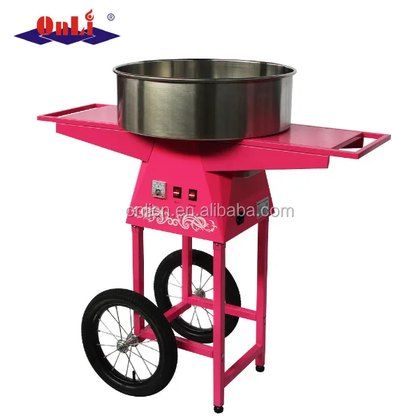 Mobile food cart/trucks Commercial cotton candy machine floss maker price at Guangzhou