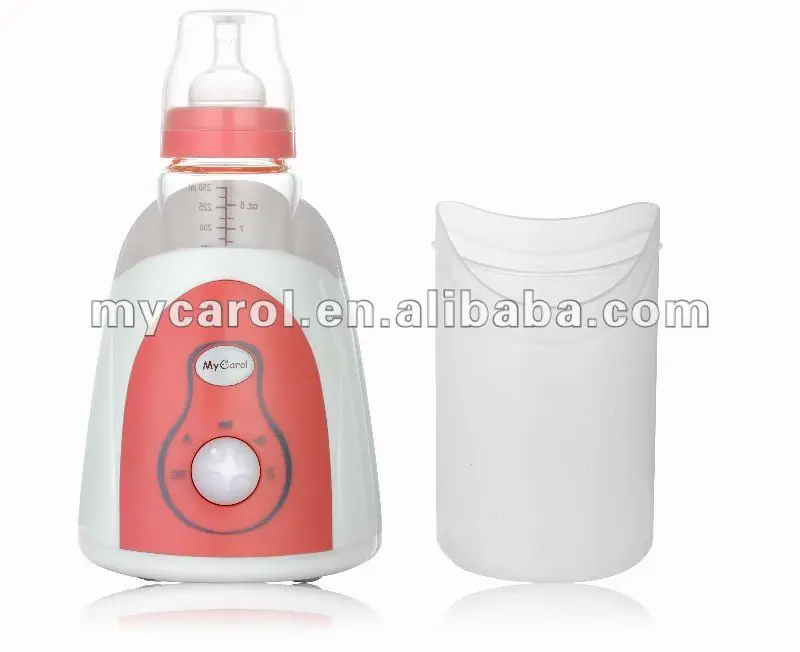 Electric milk heater portable electric food warmer BPA free suitable for infant different bottles warmer baby