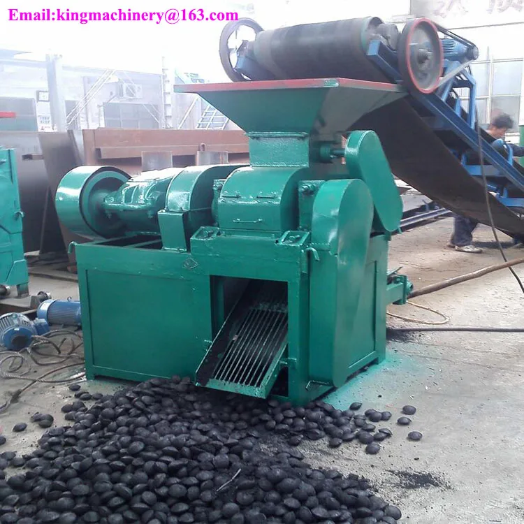 Роликовая машина для брикетирования угля/угля в форме шара