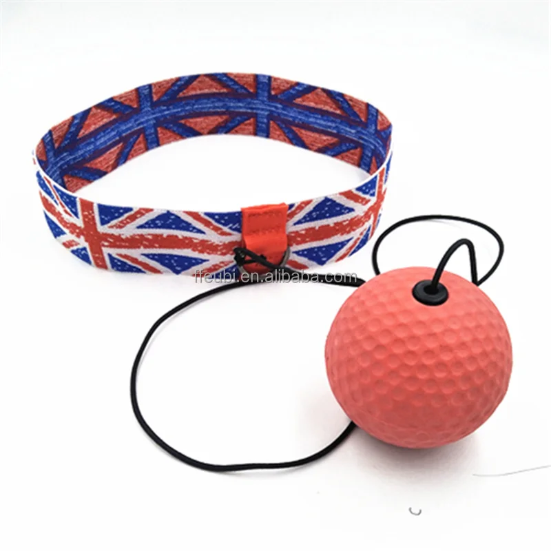 Боксерский Тренировочный Мяч, тренировочный мяч с повязкой на голову для тренировки рефлекса скорости, боксерские упражнения