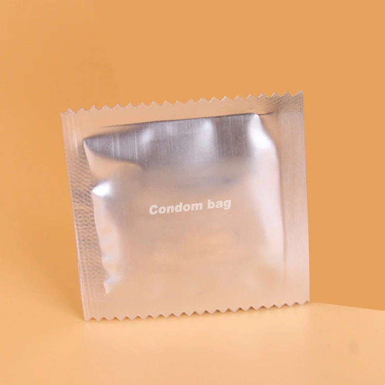 China Custom Printed 3 Side Seal Condoms Variety Package Bag#