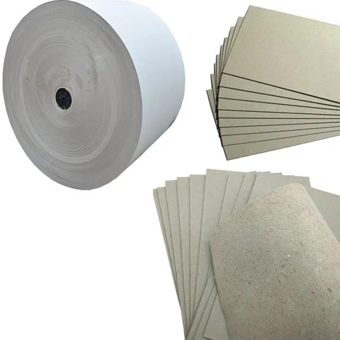 single layer gray paper chipboard rolls for sale