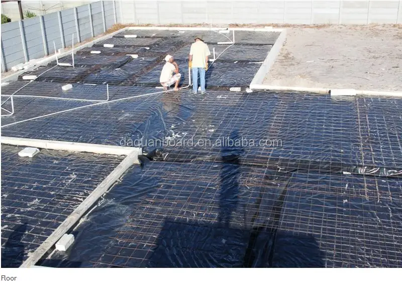 Low Cost Light Steel Structure Prefab House Villa - EPS cement sandwich wall panel