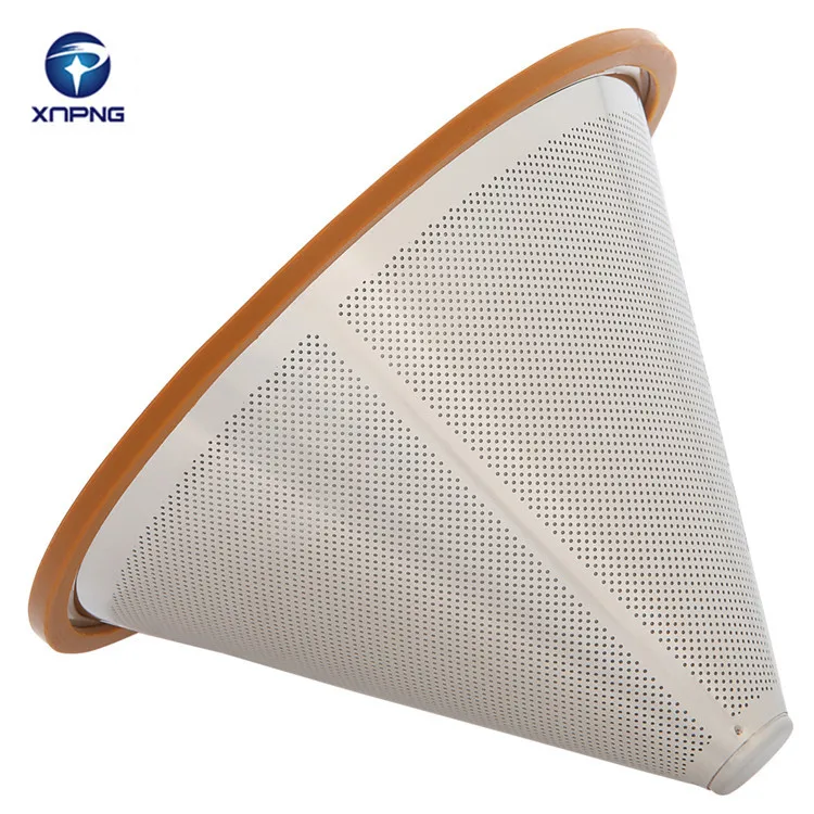 Hot Selling Stainless Steel Single Cup Coffee Dripper Filter with Stand