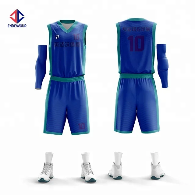 New design Custom made sublimation basketball jersey maker