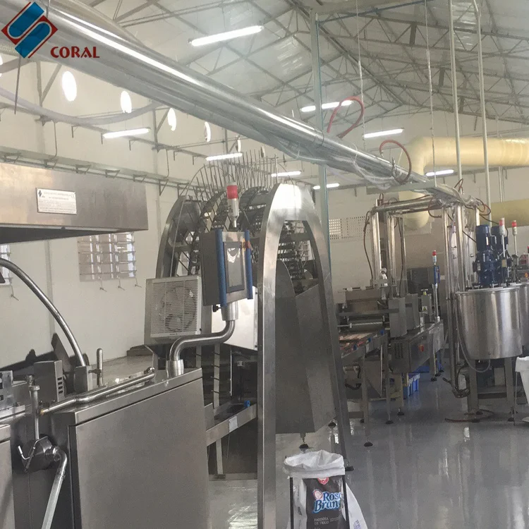 wafer stick production line /chocolate wafer biscuit making machine