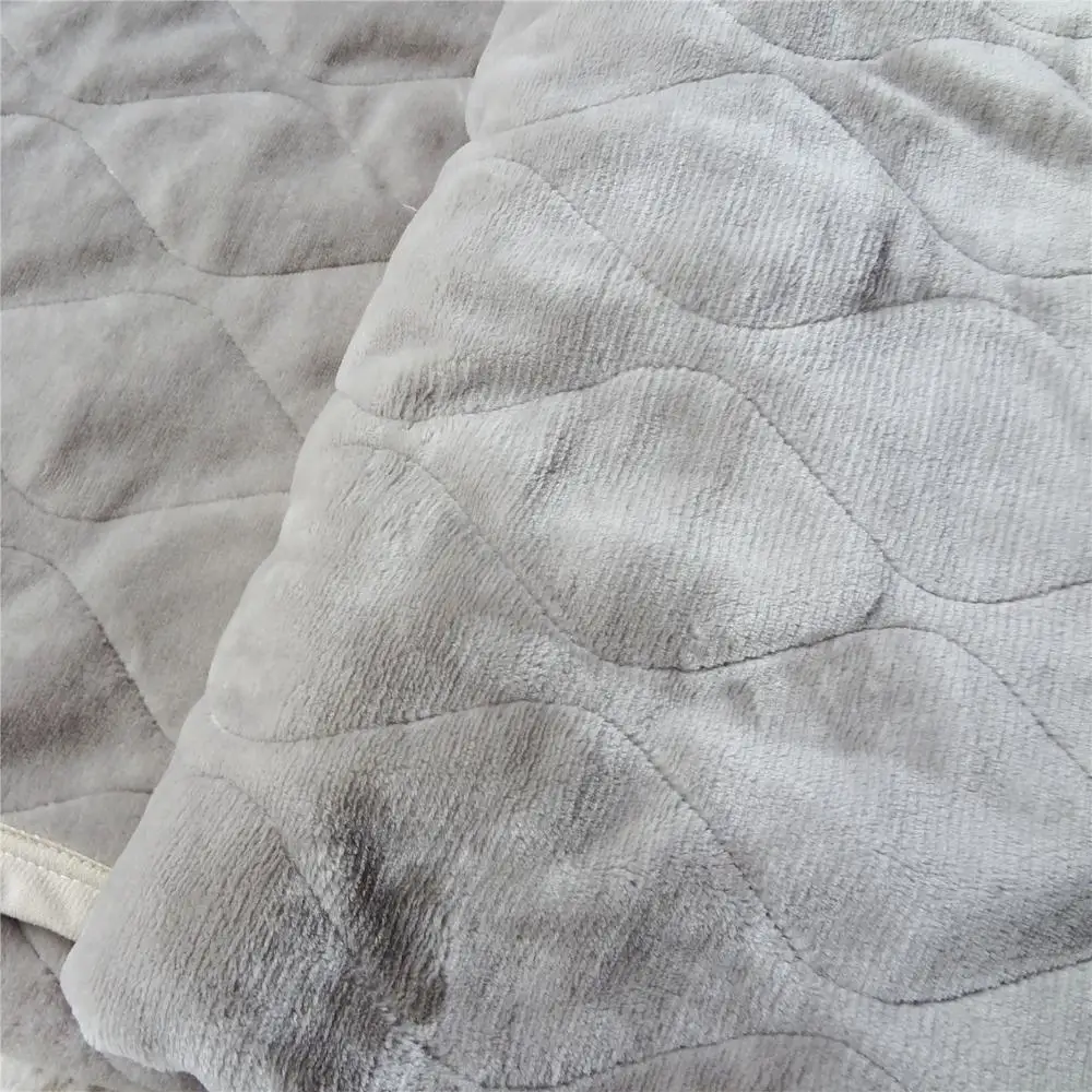 high quality flannel electric over blanket for sofa